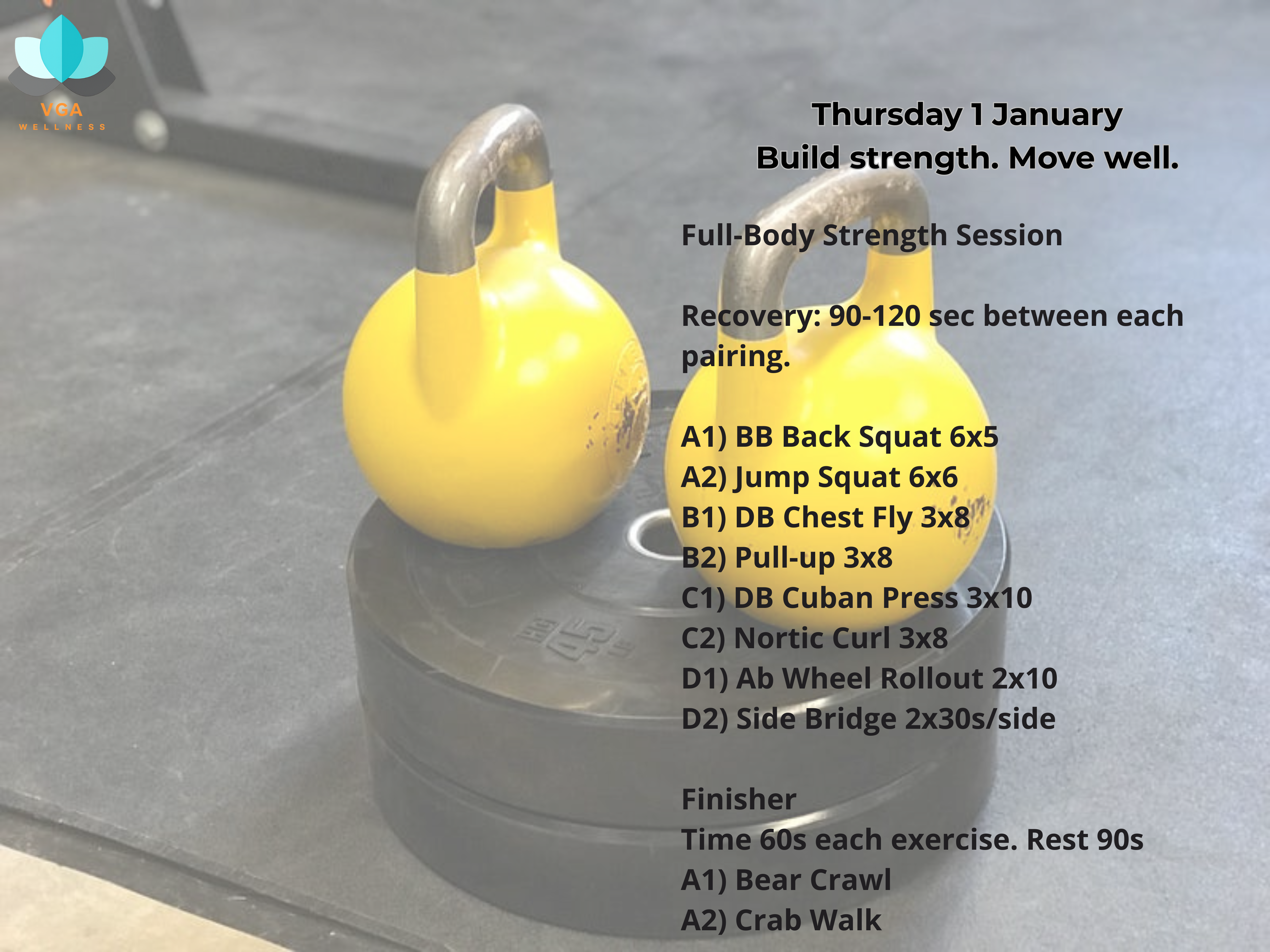 Training Journal: Thursday 01 January